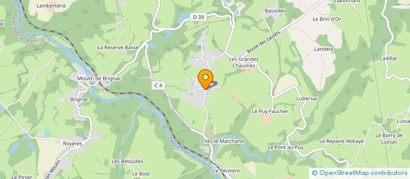 localisation de l'entreprise SCI ADCD à SAINT-LEONARD-DE-NOBLAT