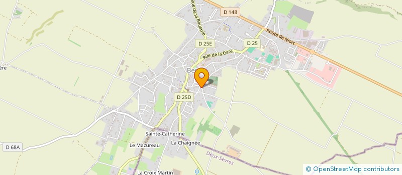 localisation de l'entreprise SCI ADCOM  BENET