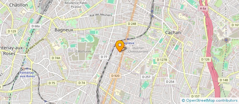 localisation de l'entreprise SCI ADDA BRIQUE à BAGNEUX