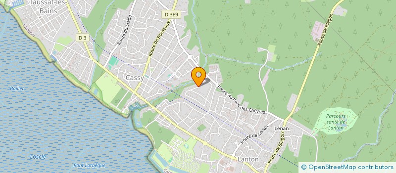 localisation de l'entreprise SCI ADDELIT IMMO  LANTON