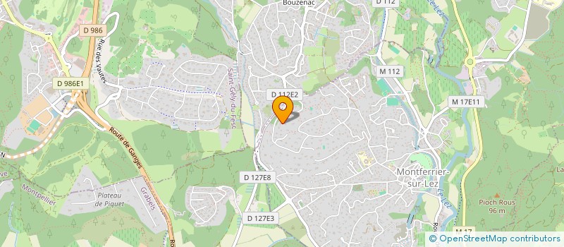 localisation de l'entreprise SCI ADE  MONTFERRIER-SUR-LEZ