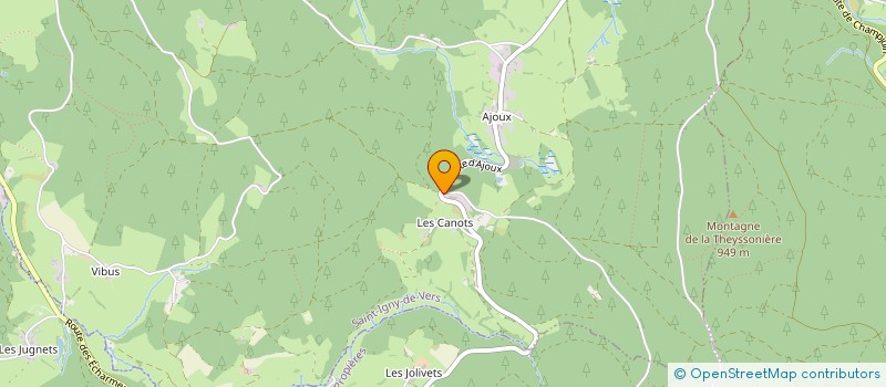 localisation de l'entreprise SCI ADE  SAINT-IGNY-DE-VERS