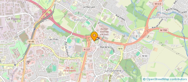 localisation de l'entreprise SCI ADE à VILLENEUVE-D'ASCQ