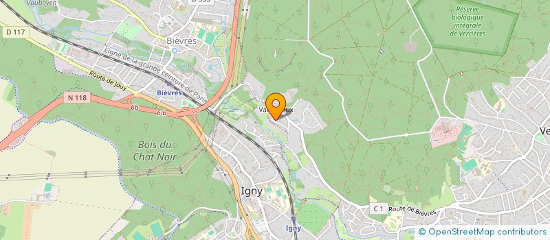 localisation de l'entreprise SCI ADEA à VERRIERES-LE-BUISSON