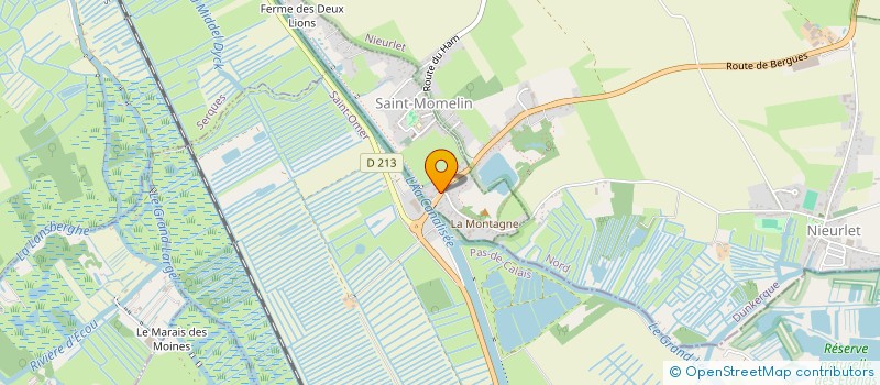 localisation de l'entreprise SCI ADEC  SAINT-MOMELIN