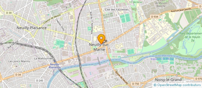localisation de l'entreprise SCI ADECEU à NEUILLY-SUR-MARNE