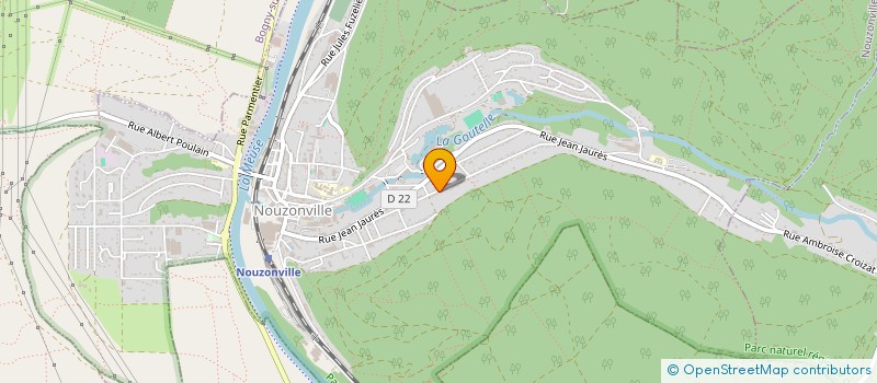 localisation de l'entreprise SCI ADEL  NOUZONVILLE