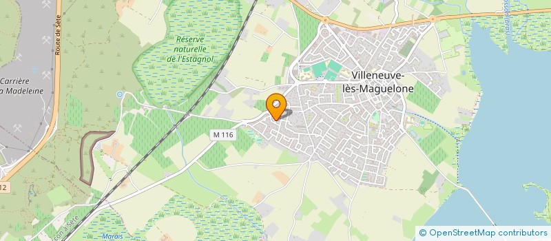 localisation de l'entreprise SCI ADEL  VILLENEUVE-LES-MAGUELONE