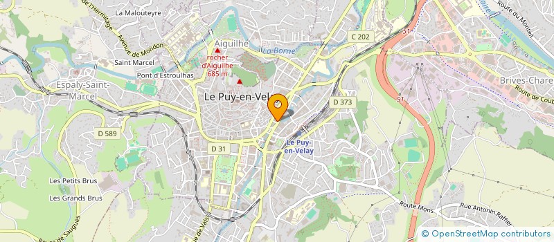 localisation de l'entreprise SCI ADEL LADJOUZI  LE PUY-EN-VELAY