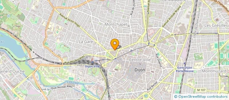 localisation de l'entreprise SCI ADELA à DIJON