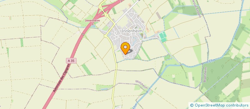 localisation de l'entreprise SCI ADELAURE  INNENHEIM