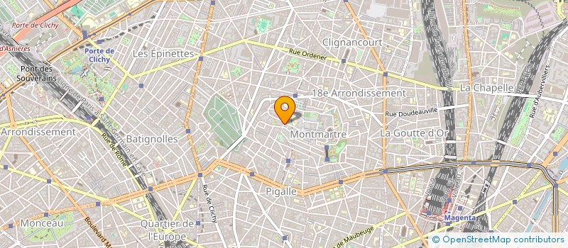 localisation de l'entreprise SCI ADELE ET BLANCHE  PARIS