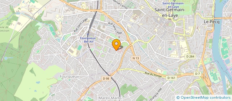 localisation de l'entreprise SCI ADELIE  SAINT-GERMAIN-EN-LAYE