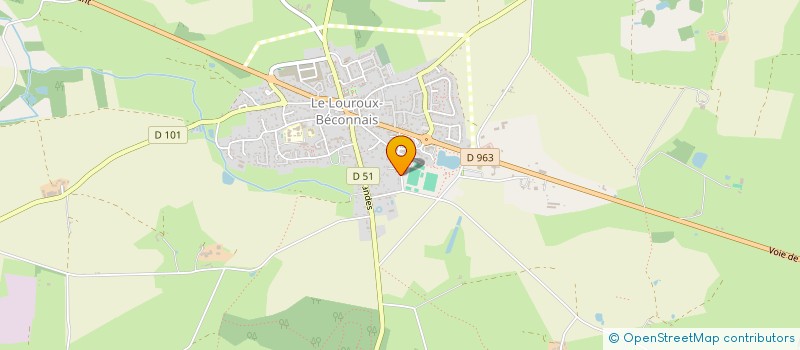 localisation de l'entreprise SCI ADELIEMONACO  VAL D'ERDRE-AUXENCE