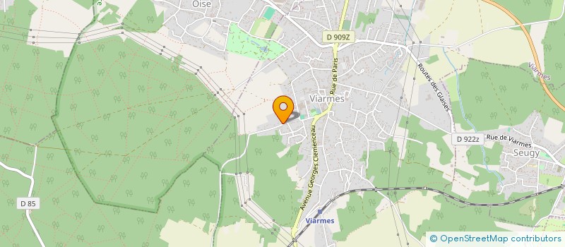 localisation de l'entreprise SCI ADELINE  VIARMES