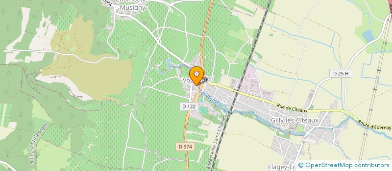 localisation de l'entreprise SCI ADELMO  VOUGEOT