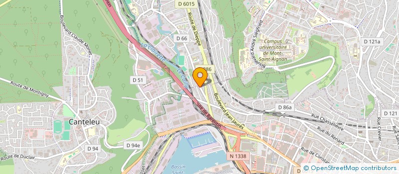 localisation de l'entreprise SCI ADELPHE PARTENAIRE à ROUEN