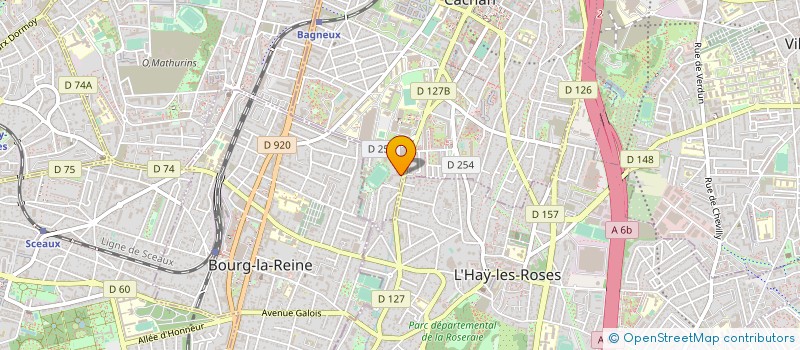 localisation de l'entreprise SCI ADELYO IMMO  CACHAN