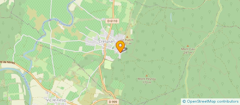 localisation de l'entreprise SCI ADEM  QUISSAC