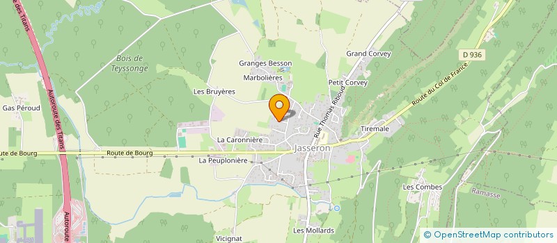 localisation de l'entreprise SCI ADENIS  JASSERON