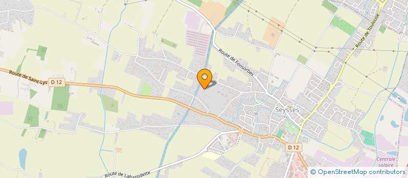 localisation de l'entreprise SCI ADER 26  SEYSSES