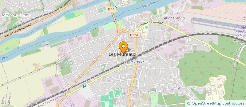 localisation de l'entreprise SCI ADES TEK à LES MUREAUX