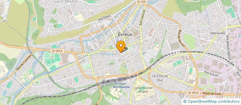 localisation de l'entreprise SCI ADESSE  EVREUX