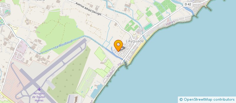 localisation de l'entreprise SCI ADEZEN à HYERES