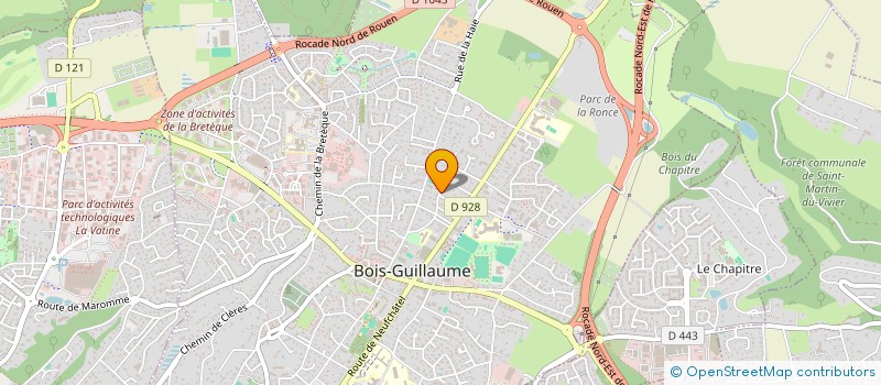 localisation de l'entreprise SCI ADF à BOIS-GUILLAUME