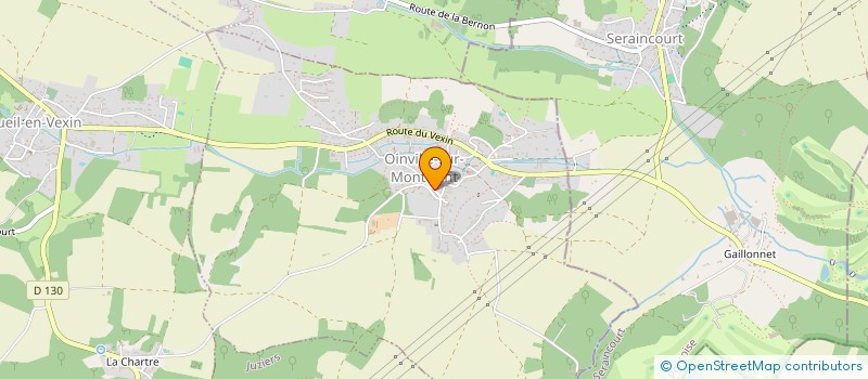 localisation de l'entreprise SCI ADF IMMO  OINVILLE-SUR-MONTCIENT