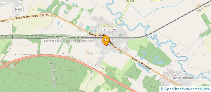 localisation de l'entreprise SCI ADG  MARAINVILLER