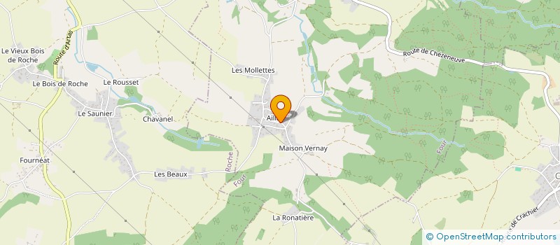 localisation de l'entreprise SCI ADG  FOUR