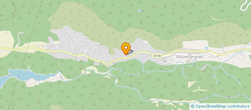 localisation de l'entreprise SCI ADHEST  VAUVENARGUES