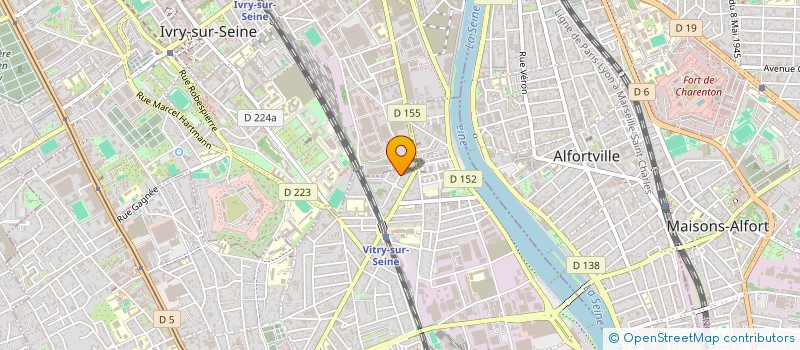 localisation de l'entreprise SCI ADI  VITRY-SUR-SEINE