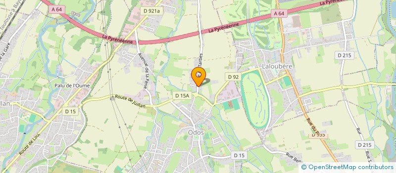 localisation de l'entreprise SCI ADIDIAZ  ODOS