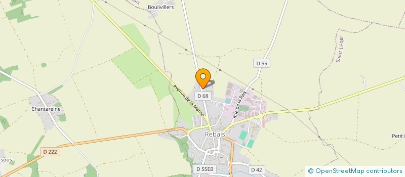 localisation de l'entreprise SCI ADIL  REBAIS