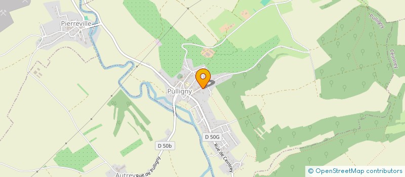 localisation de l'entreprise SCI ADILE  PULLIGNY