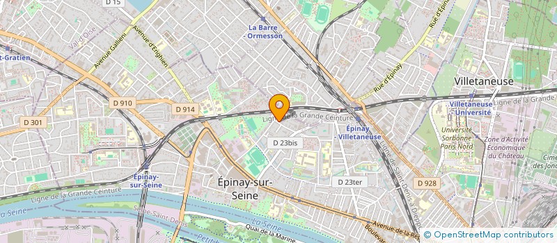 localisation de l'entreprise SCI ADIYR à EPINAY-SUR-SEINE