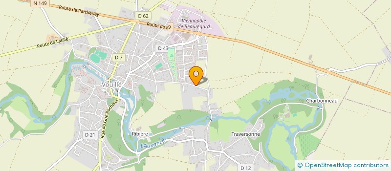 localisation de l'entreprise SCI ADJORMANO  VOUILLE
