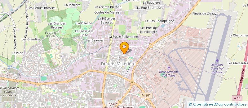 localisation de l'entreprise SCI ADKP  TOURS