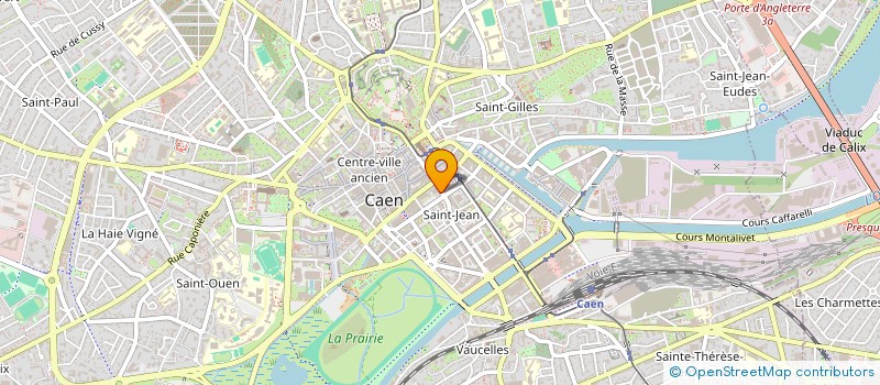localisation de l'entreprise SCI ADKP CANTELOUNE à CAEN