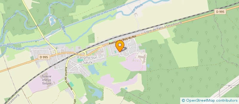 localisation de l'entreprise SCI ADL  PARGNY-SUR-SAULX