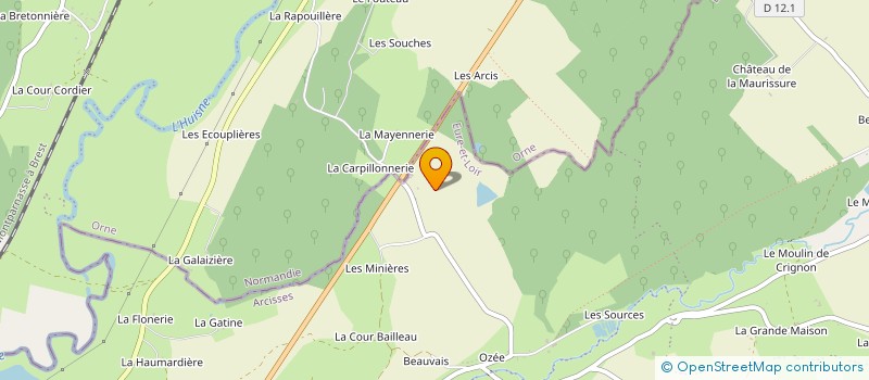 localisation de l'entreprise SCI ADL à ARCISSES