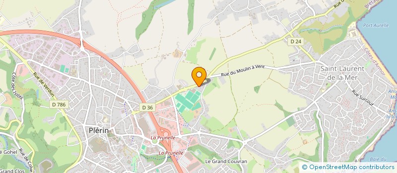 localisation de l'entreprise SCI ADLC  PLERIN