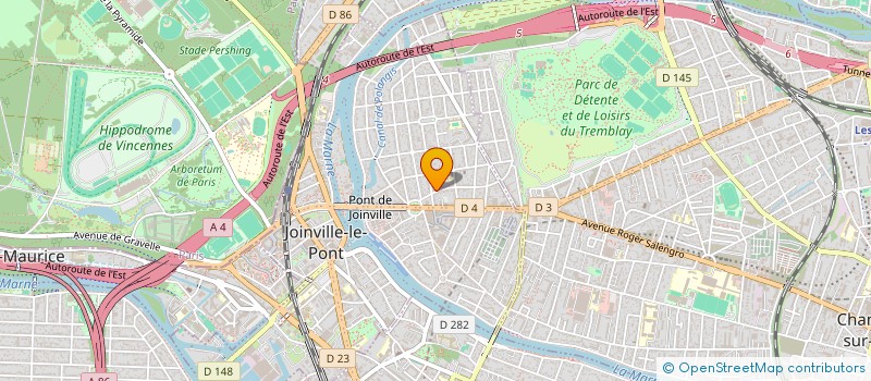 localisation de l'entreprise SCI ADLEOMAX à JOINVILLE-LE-PONT