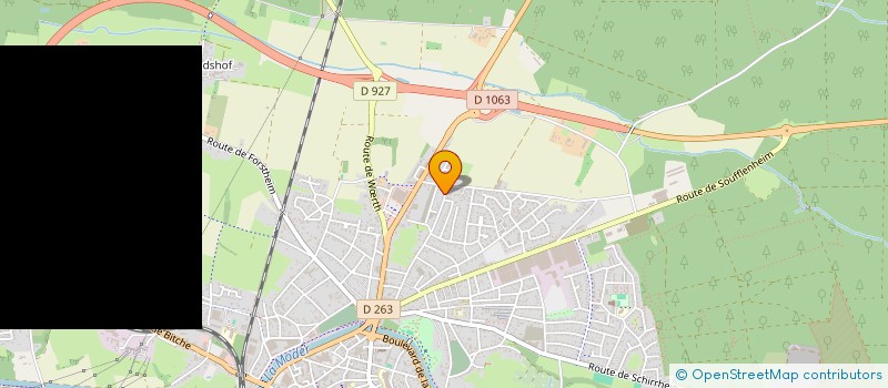 localisation de l'entreprise SCI ADLER  HAGUENAU