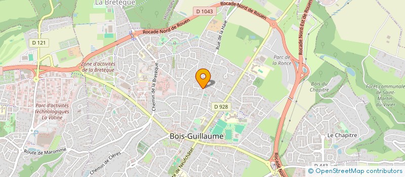 localisation de l'entreprise SCI ADLIS à BOIS GUILLAUME