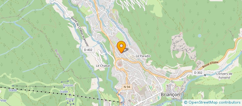 localisation de l'entreprise SCI ADM à BRIANCON