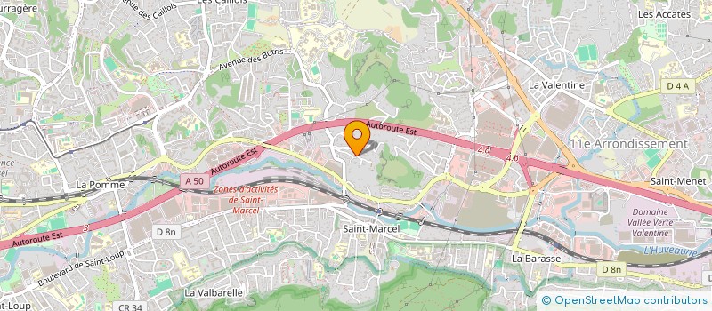 localisation de l'entreprise SCI ADMADA à MARSEILLE