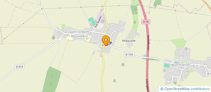 localisation de l'entreprise SCI ADMADO  SAINT-CREPIN-IBOUVILLERS